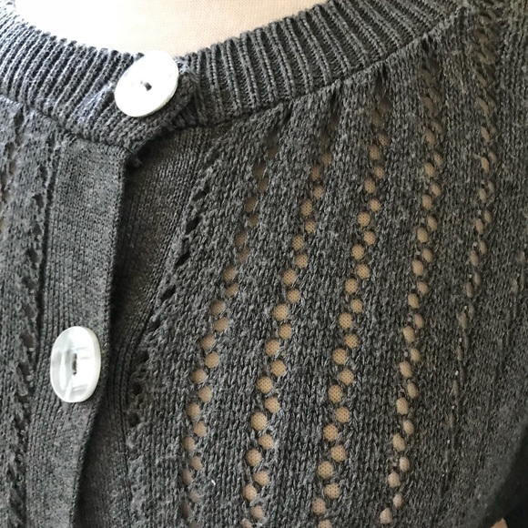 Gray Cardigan - Picture 5 of 6